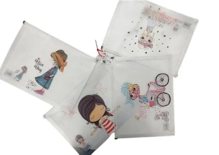 Teczka A4 plastikowa z suwakiem (12szt) - ADAR