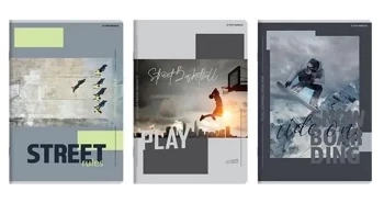 Zeszyt B5/80K kratka Poster (5szt) TOP2000 - Top 2000