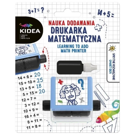 Nauka dodawania drukarka matematyczna KIDEA - DERFORM