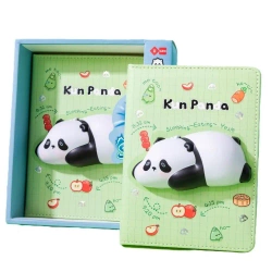 Notatnik Panda miękka okładka 96 stron - Squishy