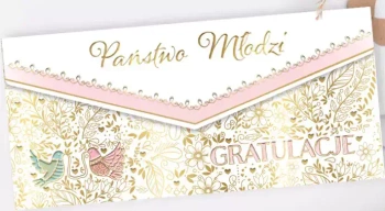 Koperta Ślub Pudrowa - Henry