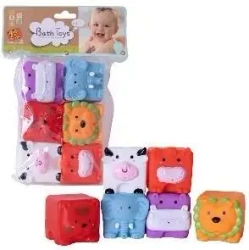 Miękkie kostki do kąpieli - zwierzątka - Askato