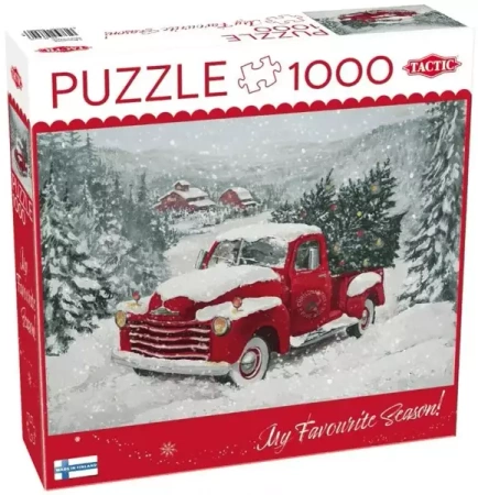 Puzzle 1000 Christmas Tree Truck - Tactic