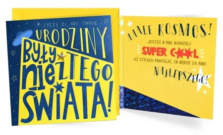 Karnet Urodziny (nie z tego świata) - Kukartka