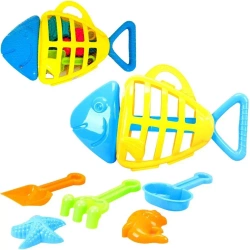 Zestaw do piasku ryba 7el - Trifox