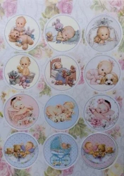 Arkusz do techniki 3D sztancowany dziecko - Galeria Hobby