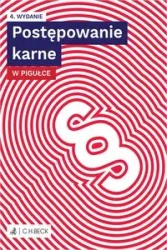 Postępowanie karne w pigułce + testy online - praca zbiorowa