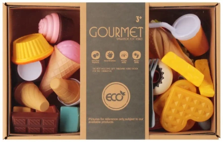 Zestaw kuchenny. Żywność 32x20x7 - Mega Creative