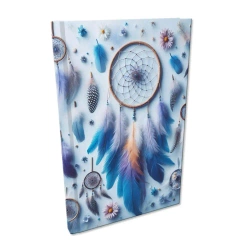 Notes A5 kratka Soft Touch Łapacze Blue - EV-Corp