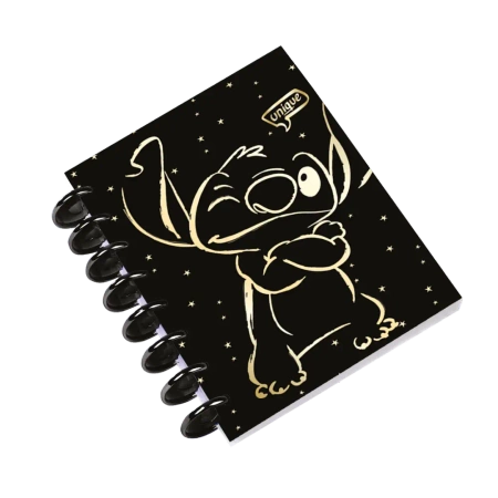 Kołobrulion B5 100k. Disney Gold Stitch Big Ring wzór 1 - PATIO