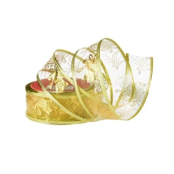 Taśma dekoracyjna na szpuli złota - Arpex