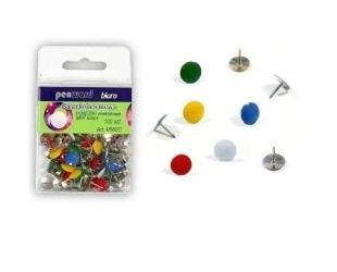 Pinezki metalowe mix 100szt - Penword