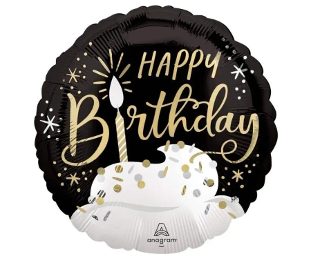 Balon foliowy Happy Birthday wishes 46cm - Anagram