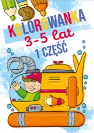 Kolorowanka 3-5 lat cz.1 - praca zbiorowa