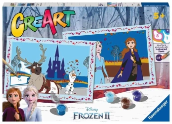 CreArt dla dzieci Junior: Frozen 2 Przyjaciele - Ravensburger