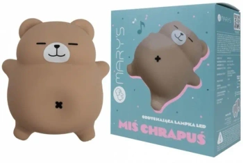 Lampka LED oddychająca Miś Chrapuś