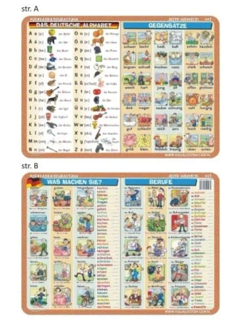 Podkładka edu. 043 -Das Alphabet, die Gegenstze.. - praca zbiorowa