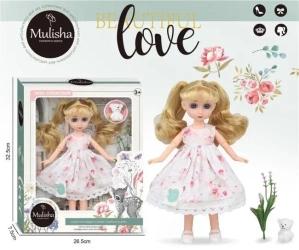 Lalka 30cm z misiem - Merkpol