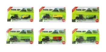 Traktor z przyczepą MIX - SWEDE