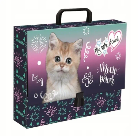 Teczka A4 z rączką XL My little friend Kitty Party - ST-Majewski