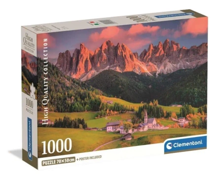 Puzzle 1000 Magical Dolomites - Clementoni