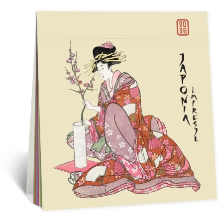 Kalendarz 2026 biurkowy Japoński - Eurograf BIS kalendarze