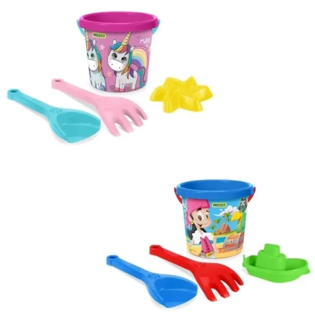 Komplet do piasku 4 el. mix - WADER