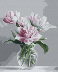 Malowanie po numerach BRUSHME 40x50 cm Wazon czułości