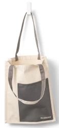 Bookaroo Torba bawełniana Charcoal&Cream - IF