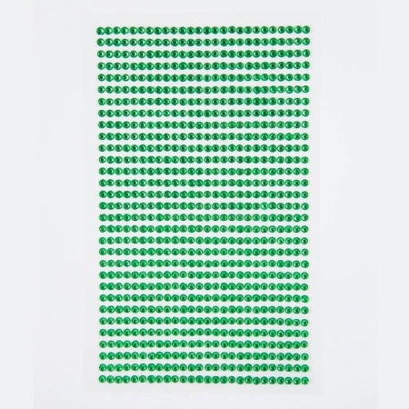 Kryształki samoprzylepne Light green 3mm 806szt - Dalprint dpCraft