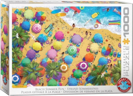 Puzzle 1000 Beach Summer Fun 6000-5871 - Eurographics