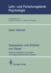 Depression und Erleben von Dauer - Karin Münzel