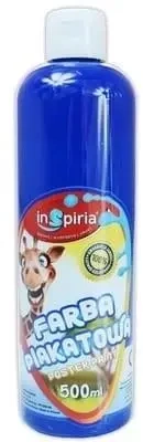 Farba plakatowa ciemnoniebieska 500ml - InSpiria