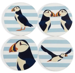 Podkładki pod kubek ceramiczne Maskonury 4szt - Half Moon Bay