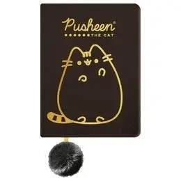Notatnik pluszowy A5/96K gold Pusheen - ST-MAJEWSKI