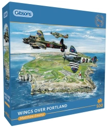 Puzzle 500 Skrzydła nad Portland, Anglia - Gibsons