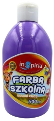 Farba szkolna lawendowa 500ml - InSpiria