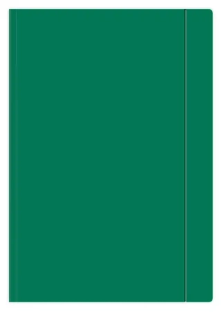 Teczka z gumką. A4+ zielona. - Interdruk