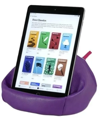 Bean Bag Pufa z kieszonką pod książkę/tablet fiole - IF