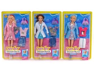 Lalka 29cm lekarka/pielęgniarka mix - ADAR