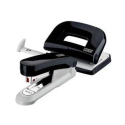 Zestaw zszywacz E15 + dziurkacz E210 czarny - Novus