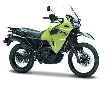 Model Kawasaki KLR 650 z podstawką 1/18 - Maisto