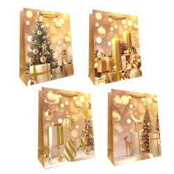 Torebka prezentowa L Boże Narodzenie mix - Ju-Piter