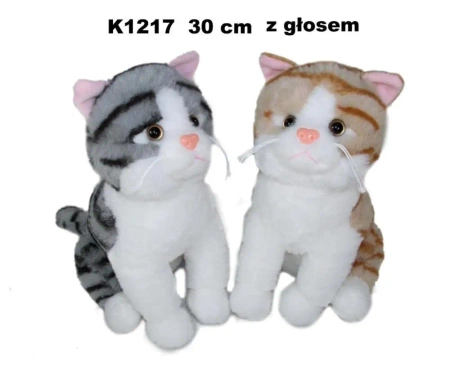 Kot z głosem 30cm MIX - Sun-Day