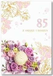 Kartka okolicznościowa Urodziny 85 - Trend