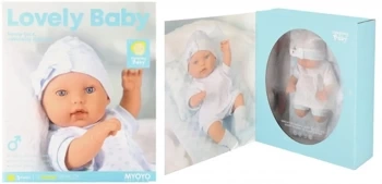 Lalka bobas 33 cm - MEGA CREATIVE