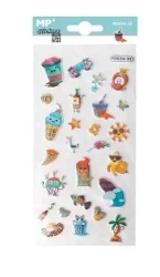 Naklejki 3D plaża - MP Main Paper