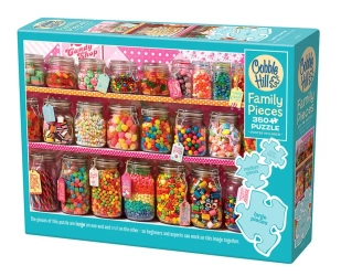 Puzzle 350 Półka ze słodyczami 112666 - Cobble Hill