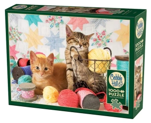 Puzzle 1000 Urocze kociaki 113563 - Cobble Hill