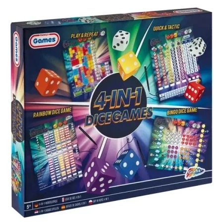 Gry w kości 4w1 - Grafix
